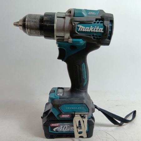 MAKITA マキタ ドライバドリル DF001G ブルー 程度B 充電器・充電池2個・ケース付 コードレス式 40v 2.5Ah 0048742Y キズ・ヨゴレ有
