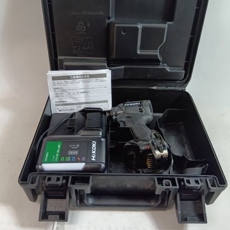 HiKOKI ハイコーキ インパクトドライバ WH36DC 充電器・ケース付 コードレス式 36v