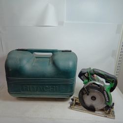 HITACHI 日立 丸のこ C18DBAL2LYP グリーン 程度B 充電器・充電池2個・ケース付 コードレス式 165mm 18v 6.0Ah J170674 Bランク