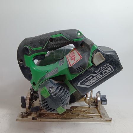 HITACHI 日立 丸のこ C18DBAL2LYP グリーン 程度B 充電器・充電池2個・ケース付 コードレス式 165mm 18v 6.0Ah J170674