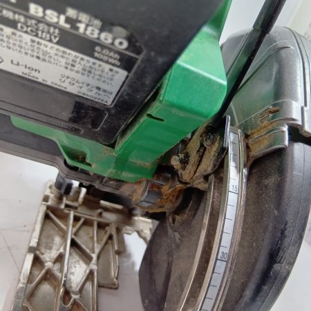 HITACHI 日立 丸のこ C18DBAL2LYP グリーン 程度B 充電器・充電池2個・ケース付 コードレス式 165mm 18v 6.0Ah J170674