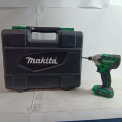 MAKITA マキタ インパクトドライバ MTD001D グリーン 程度B 充電器・充電池2個・ケース付 コードレス式 14.4v 1.5Ah 0146517 キズ・ヨゴレ有 Bランク