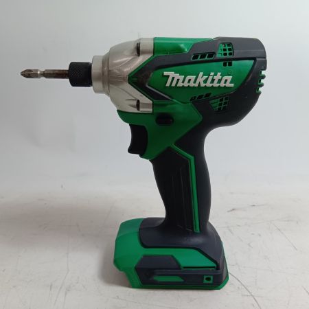 MAKITA マキタ インパクトドライバ MTD001D グリーン 程度B 充電器・充電池2個・ケース付 コードレス式 14.4v 1.5Ah 0146517 キズ・ヨゴレ有