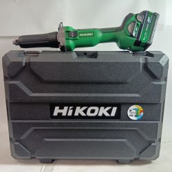 HiKOKI ハイコーキ ハンドグラインダー GP36DA グリーン 未使用品(S) 充電器・充電池1個・ケース付 コードレス式 18/36v 5.0Ah/2.5Ah JN50100 Sランク