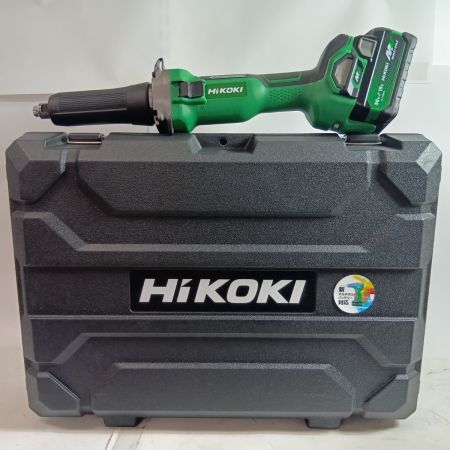 HiKOKI ハイコーキ ハンドグラインダー GP36DA グリーン 未使用品(S) 充電器・充電池1個・ケース付 コードレス式 18/36v 5.0Ah/2.5Ah JN50100