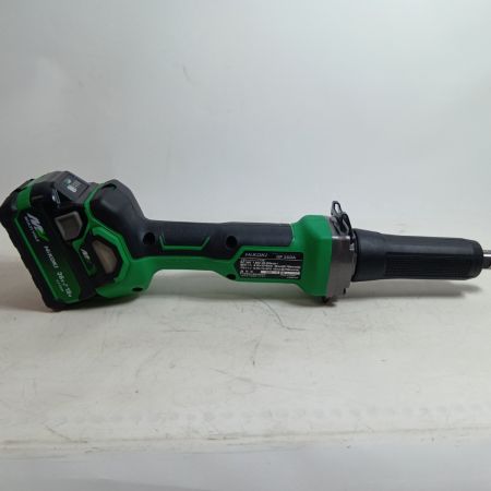 HiKOKI ハイコーキ ハンドグラインダー GP36DA グリーン 未使用品(S) 充電器・充電池1個・ケース付 コードレス式 18/36v 5.0Ah/2.5Ah JN50100