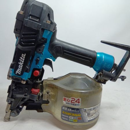 MAKITA マキタ エア釘打ち AN636H ブルー 程度B 本体のみ 高圧 65mm 029561 キズ・ヨゴレ有