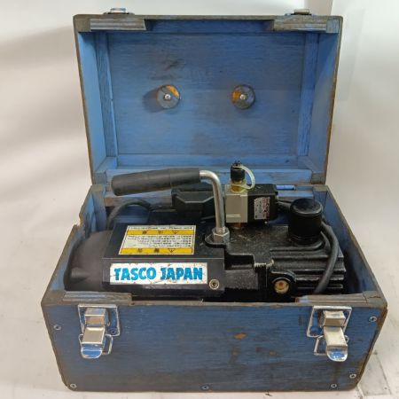TASCO 真空ポンプ  SIK-SEKK8 ブラック 程度C 本体のみ コード式 100v 不明 キズ・ヨゴレ有