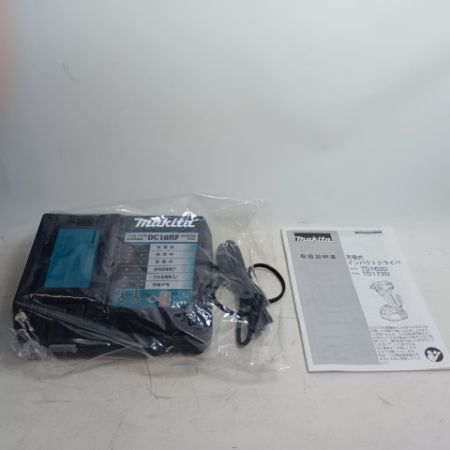 MAKITA マキタ インパクトドライバ TD162DRGX ブルー 未使用品(S) コードレス式 14.4v 6.0Ah