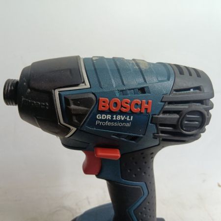 BOSCH ボッシュ 充電式インパクトドライバ GDR18V-LI ネイビー