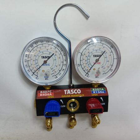 イチネンTASCO マニホールド  TA141C TA140C 程度B