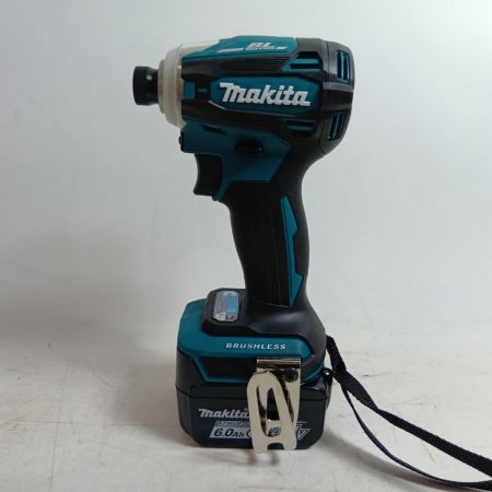 MAKITA マキタ インパクトドライバ TD162DRGX ブルー 未使用品(S) 充電器・充電池2個・ケース付 コードレス式 14.4v 6.0Ah 不明