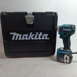 MAKITA マキタ インパクトドライバ TD162DRGX ブルー 未使用品(S) 充電器・充電池2個・ケース付 コードレス式 14.4v 6.0Ah 不明 Sランク