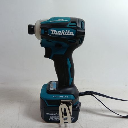 MAKITA マキタ インパクトドライバ TD162DRGX ブルー 未使用品(S) 充電器・充電池2個・ケース付 コードレス式 14.4v 6.0Ah 不明