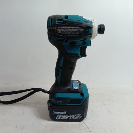 MAKITA マキタ インパクトドライバ TD162DRGX ブルー 未使用品(S) 充電器・充電池2個・ケース付 コードレス式 14.4v 6.0Ah 不明