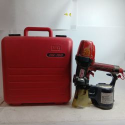MAX マックス エア釘打ち HN-100 レッド 本体のみ 高圧 240058001 キズ・ヨゴレ有 Cランク