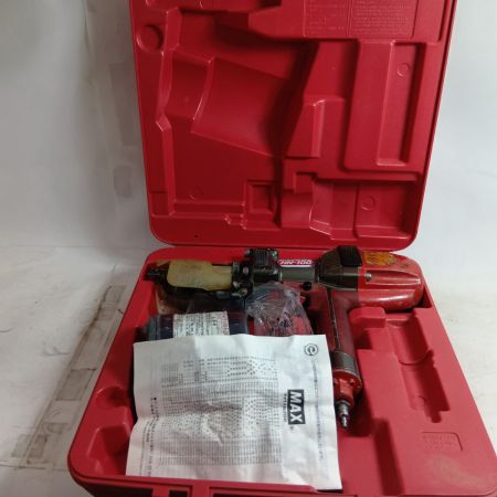 MAX マックス エア釘打ち HN-100 レッド 本体のみ 高圧 240058001 キズ・ヨゴレ有