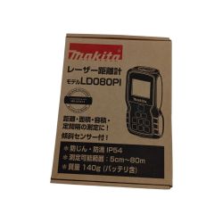 MAKITA マキタ 工具 レーザー機器 レーザー距離計 LD080PI ブルー 未使用品(S) 本体のみ コードレス式 不明 Bランク