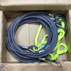 日東物産 4点吊ﾜｲﾔ　12mm×6m TAS24-7 Sランク