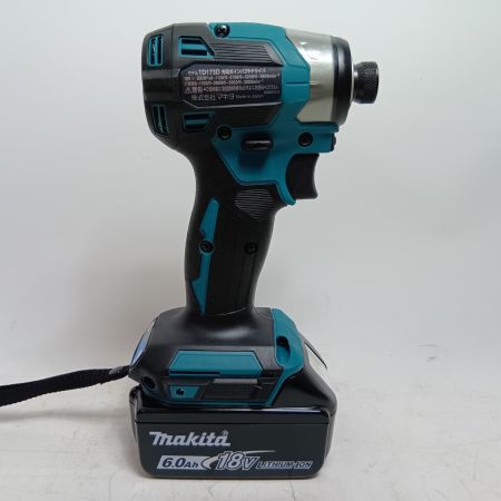MAKITA マキタ インパクトドライバ TD173DRGX ブルー コードレス式 18V/6.0Ah 189978