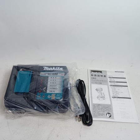 MAKITA マキタ インパクトドライバ TD173DRGX ブルー コードレス式 18V/6.0Ah 189978