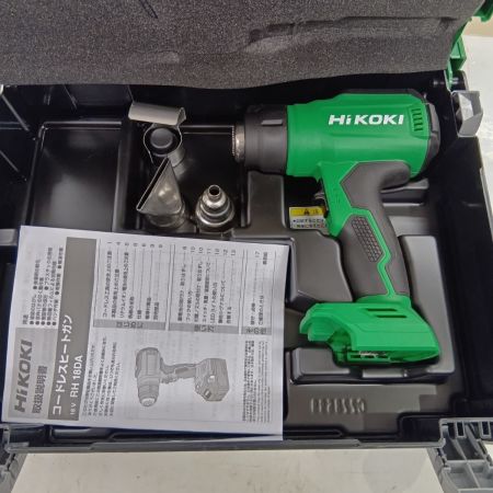HiKOKI ハイコーキ 工具 工具関連用品 ヒートガン RH18DA グリーン 程度AB ケース付 コードレス式 18v