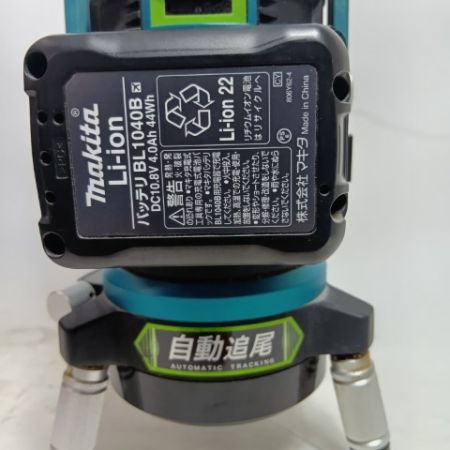 MAKITA マキタ レーザー墨出し器  SK506GDN ブルー 程度B 付属品完備 コードレス式 10.8v 4.0Ah 2003780 ヨゴレ有 バッテリー、充電器込み