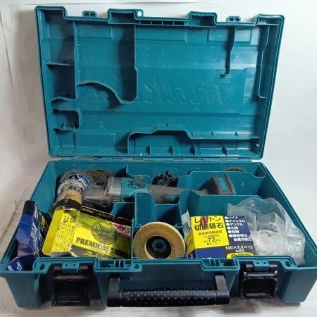 MAKITA マキタ グラインダー GA001G ブルー 程度C 本体のみ コードレス式 40v 30313 キズ・ヨゴレ有
