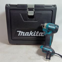 MAKITA マキタ インパクトドライバ TD173DRGX ブルー 程度A 充電器・充電池2個・ケース付 コードレス式 18v 6.0Ah 1/0/0・1/0/0 659708 Aランク