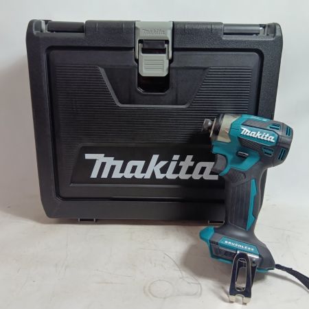 MAKITA マキタ インパクトドライバ TD173DRGX ブルー 程度A 充電器・充電池2個・ケース付 コードレス式 18v 6.0Ah 1/0/0・1/0/0 659708