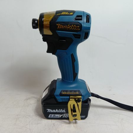 MAKITA マキタ インパクトドライバ TD173DGXPB ブルー  未使用品(S) 充電器・充電池2個・ケース付 コードレス式 18v 849915