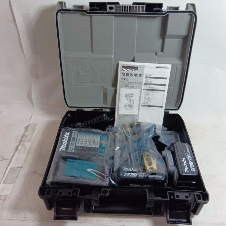 MAKITA マキタ インパクトドライバ TD173DGXPB ブルー  未使用品(S) 充電器・充電池2個・ケース付 コードレス式 18v 849915