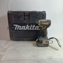 MAKITA マキタ 締め付け工具 インパクトドライバ TD171DGXAB ブラウン 程度B 充電器・充電池2個・ケース付 コードレス式 18v Bランク