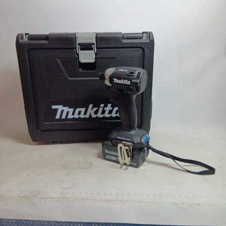 MAKITA マキタ 締め付け工具 インパクトドライバ TD173DRGXB ブラック 程度A 充電器・充電池2個・ケース付 コードレス式 18v