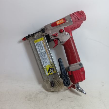 MAX マックス 工具 エアツール ネイラ  HA-55SF1 レッド  程度C 本体のみ 高圧 15-55mm 13B22158F キズ・ハガレ有