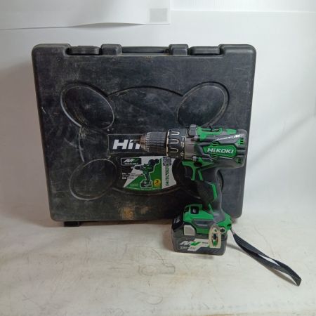 HiKOKI ハイコーキ 工具 締め付け工具 ドライバドリル  DS36DA2XP グリーン 程度B 充電器・充電池2個・ケース付 コードレス式 13mm 36v J690230 キズ・ヨゴレ有