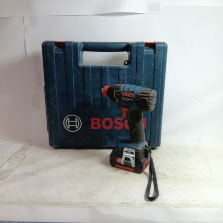 BOSCH ボッシュ 工具 締め付け工具 インパクトレンチ  GDX18V-L1 ネイビー  程度B 充電器・充電池2個・ケース付 コードレス式 18v 2.6Ah 310000543 キズ・ヨゴレ有