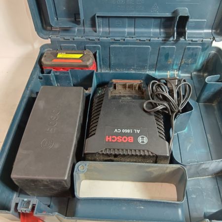 BOSCH ボッシュ 工具 締め付け工具 インパクトレンチ  GDX18V-L1 ネイビー  程度B 充電器・充電池2個・ケース付 コードレス式 18v 2.6Ah 310000543 キズ・ヨゴレ有