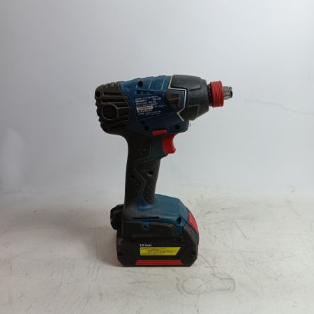 BOSCH ボッシュ 工具 締め付け工具 インパクトレンチ  GDX18V-L1 ネイビー  程度B 充電器・充電池2個・ケース付 コードレス式 18v 2.6Ah 310000543 キズ・ヨゴレ有