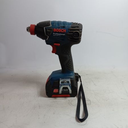 BOSCH ボッシュ 工具 締め付け工具 インパクトレンチ  GDX18V-L1 ネイビー  程度B 充電器・充電池2個・ケース付 コードレス式 18v 2.6Ah 310000543 キズ・ヨゴレ有