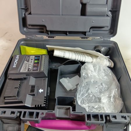 HITACHI 日立 工具 締め付け工具 インパクトドライバ WH18DDL パープル 程度B 充電器・充電池1個・ケース付 コードレス式 18v 652309 キズ・ヨゴレ有