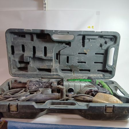 HITACHI 日立 工具 工具関連用品  ハンマ H65SB2 グリーン  程度C ケース付 コード式 100v D00009 キズ・ヨゴレ有