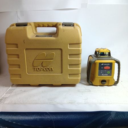 TOPCON 工具 レーザー機器 レーザーレベラー  RL-H4C イエロー ジャンク品(D) ケース,レシーバー コードレス式 不明