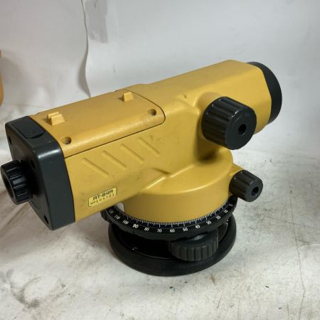 TOPCON オートレベル トプコン  AT-B4A イエロー ジャンク品 ケース付 未校正