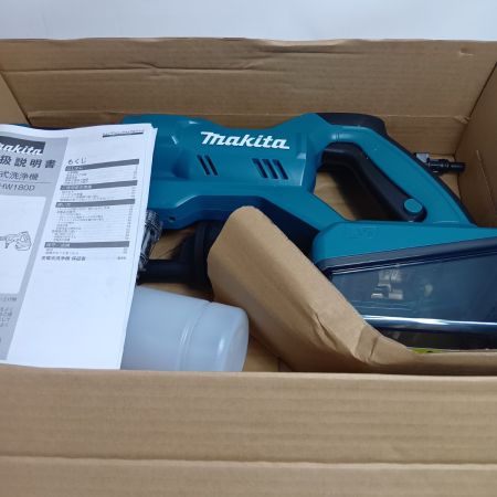 MAKITA マキタ 工具 工具関連用品 洗浄機 MHW180DZ ブルー 未使用品(S) 本体のみ コードレス式 18v 179155