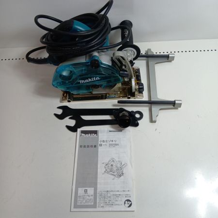 MAKITA マキタ ミゾキリ MAKITA 3005BA ブルー 程度B 本体のみ コード式 100v 3005BA ブルー