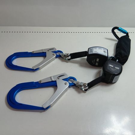 3M フルハーネス用巻取り式ランヤード ツイン 未使用品(S) DBI-ｻﾗ Nano-Lok Light 巻取り式ﾗﾝﾔｰﾄﾞ ﾂｲﾝ