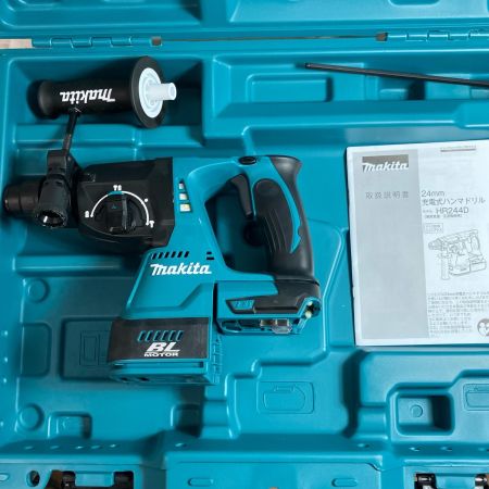 MAKITA マキタ ハンマドリル 未使用品(S) ケース付 コードレス式 24mm HR244DZK ブルー