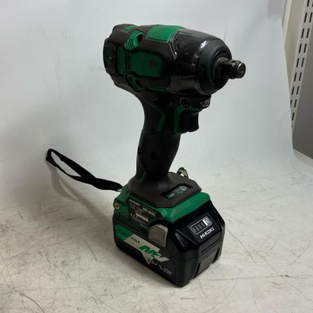 HiKOKI ハイコーキ インパクトレンチ 充電器・充電池2個・ケース付 WR36DC グリーン