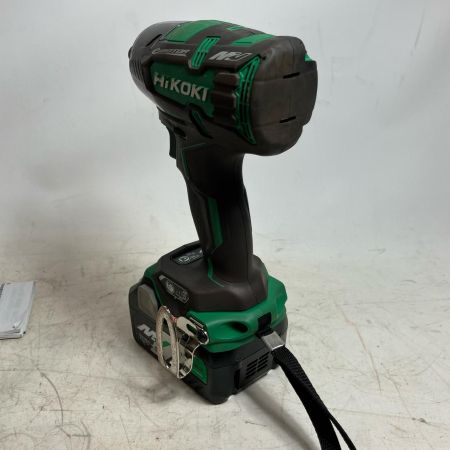 HiKOKI ハイコーキ インパクトレンチ 充電器・充電池2個・ケース付 WR36DC グリーン
